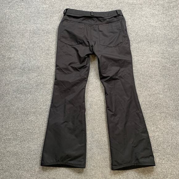 Volcom Snowboarding Pants Womens L Large Black Species Stretch Ski Zip Tech 10k - Picture 12 of 15